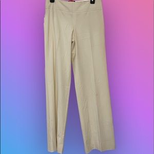 The Limited Ivory Pants. Like New!